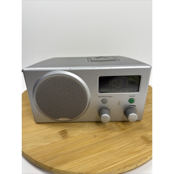 Boston Acoustics Recepter Radio AM FM‎ /Alarm Clock Radio--Working w/ Antenna - Picture 1 of 9